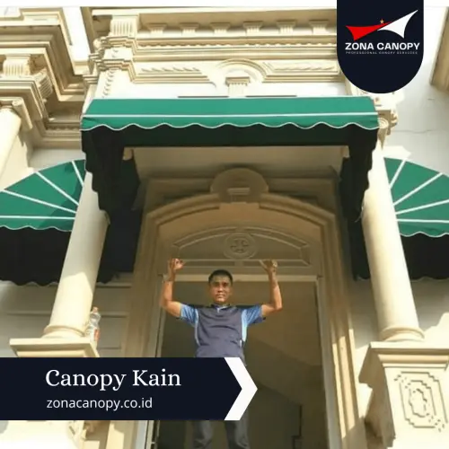 Canopy Kain Teras Rumah jakarta timur